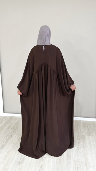 Abaya Amira schokobraun