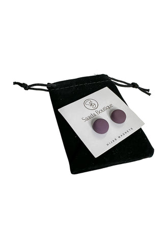 Hijab Magnet 2er Set lavendel