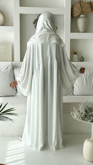 Abaya Amira weiß