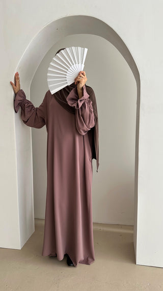 Abaya Souhaila mauve