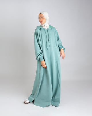 Hoodie Abaya mint