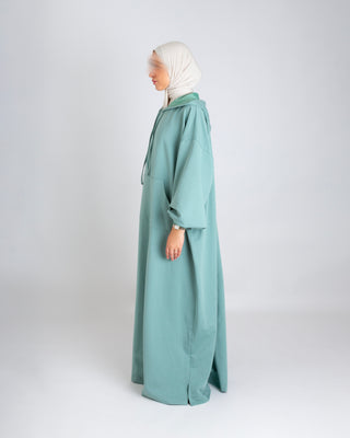 Hoodie Abaya mint