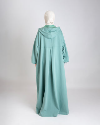 Hoodie Abaya mint