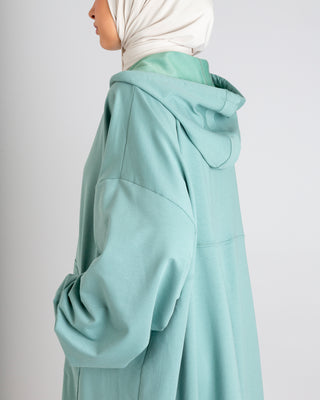 Hoodie Abaya mint