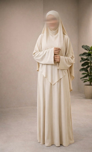 Jersey Abaya Set "Nahla" (Baumwolle)