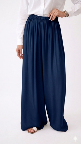 Lyocell Wide Leg Hose