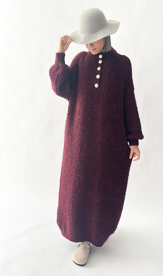 Strickkleid Lilli mit Knöpfen