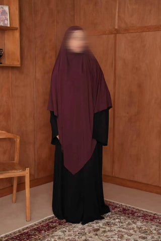 Maxi Jersey Khimar  - Bamboo Breeze