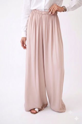 Lyocell Wide Leg Hose