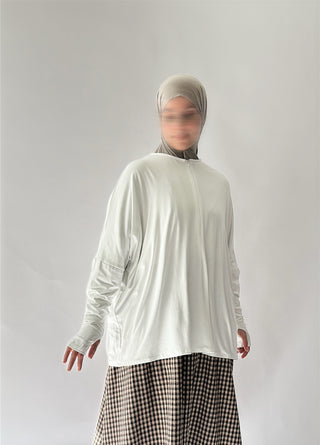 Oversize Viskose Shirt
