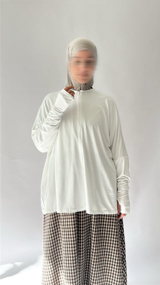 Oversize Viskose Shirt