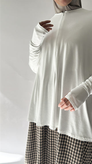 Oversize Viskose Shirt