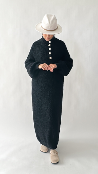 Strickkleid Lilli mit Knöpfen