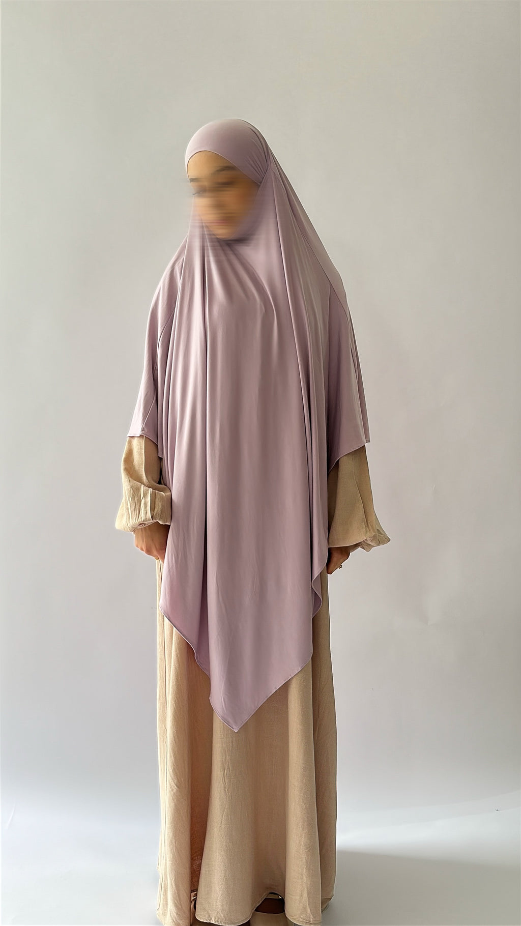 Maxi Jersey Khimar - Bamboo Breeze – Saada Boutique