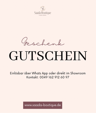 Geschenk Gutschein