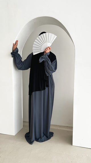 Abaya Souhaila anthrazit