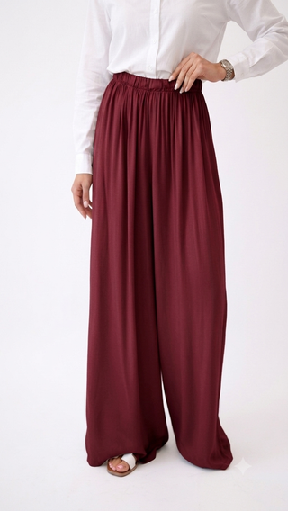 Lyocell Wide Leg Hose