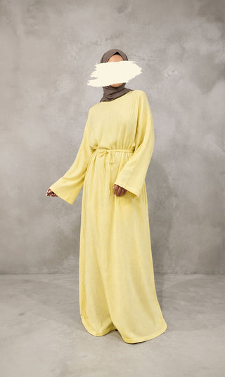 Musselin Kimono Abaya