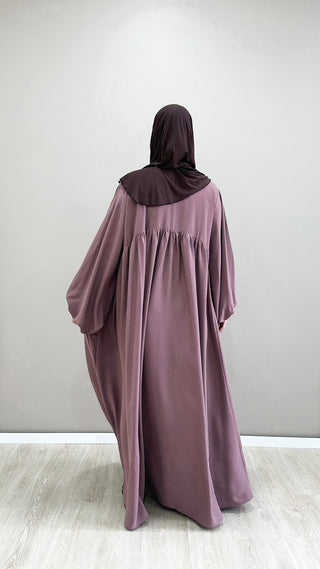 Abaya Nour mauve