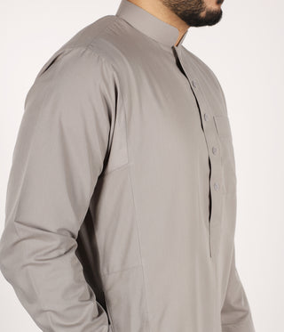 Qamis Q4him - grey