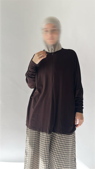 Oversize Viskose Shirt
