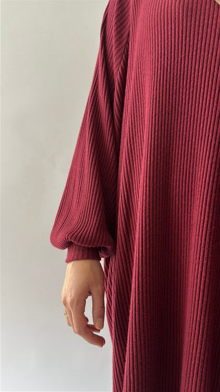 Strickabaya Luma - Burgundy
