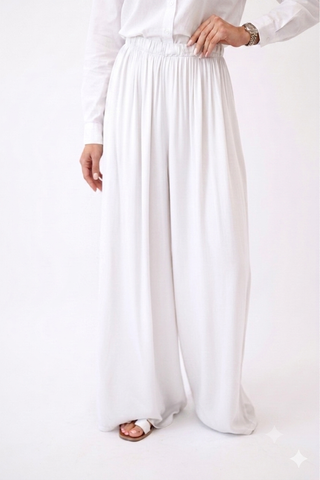 Lyocell Wide Leg Hose