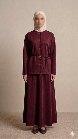 Zweiteiler Velour