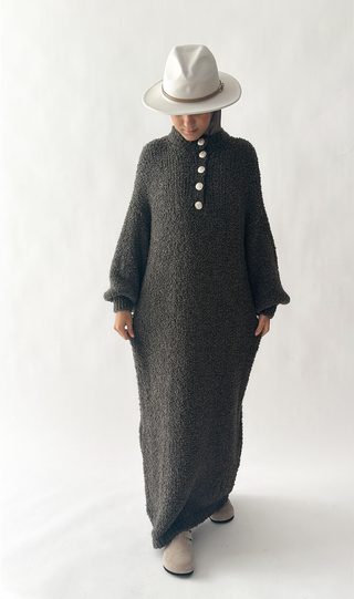 Strickkleid Lilli mit Knöpfen