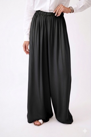 Lyocell Wide Leg Hose