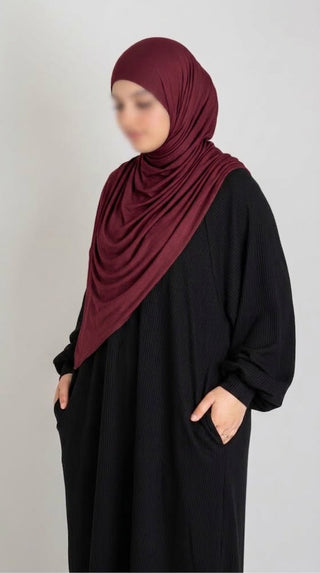 Strickabaya Luma - Schwarz