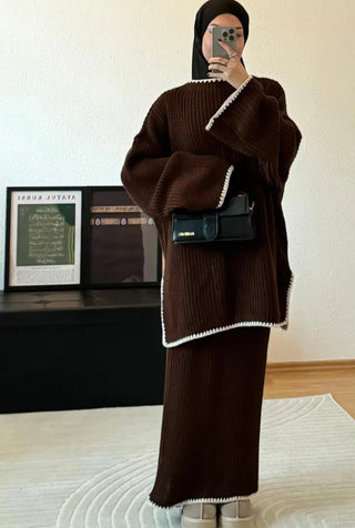 Strick Zweiteiler Sana