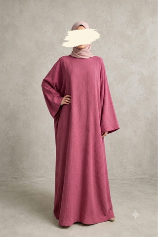 Musselin Kimono Abaya