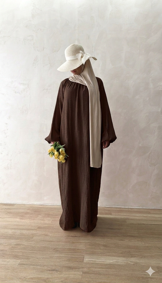 Musselin Abaya Manal