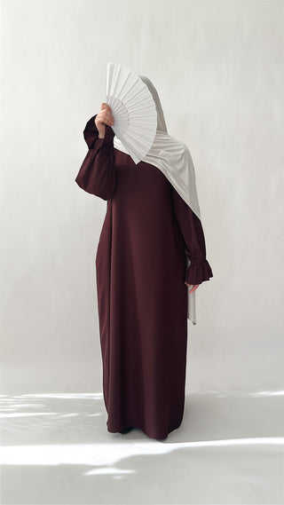 Abaya Souhaila - bordeaux