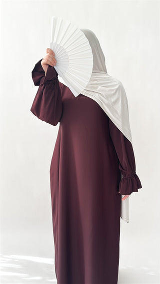 Abaya Souhaila - bordeaux