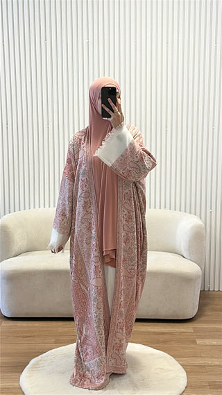 Kimono Abaya „Nour Al Layl“ - Ruby