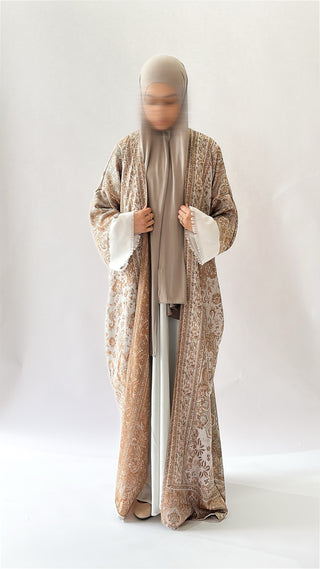 Kimono Abaya „Nour Al Layl“ - Café Crema