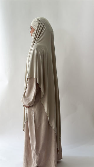 Maxi Jersey Khimar  - Bamboo Breeze