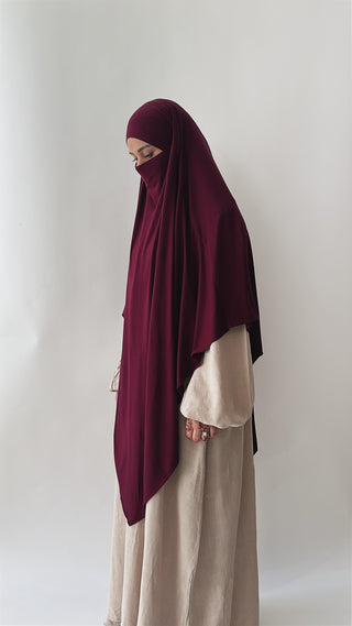 Maxi Jersey Khimar  - Bamboo Breeze
