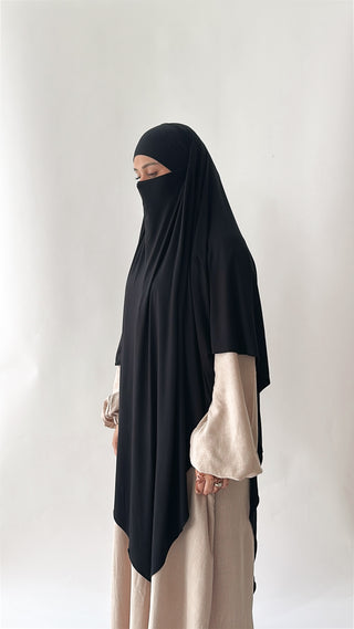 Maxi Jersey Khimar  - Bamboo Breeze