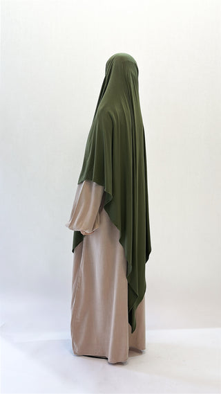 Maxi Jersey Khimar  - Bamboo Breeze