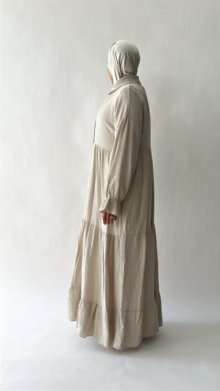 Musselin Stufenkleid Mila