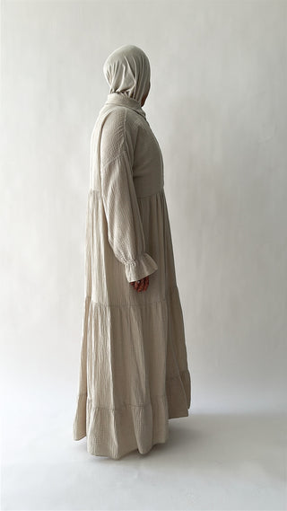 Musselin Stufenkleid Mila