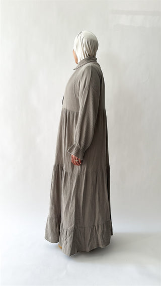 Musselin Stufenkleid Mila