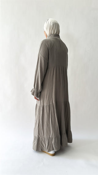 Musselin Stufenkleid Mila