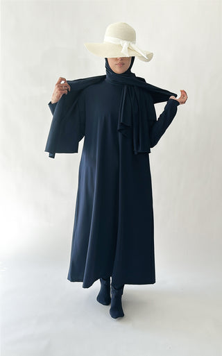 Burkini Zanzibar navy