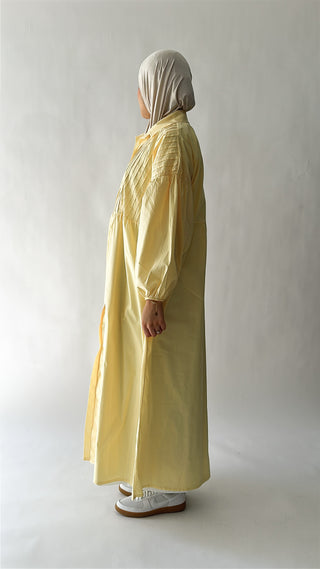 Baumwoll Hemdkleid