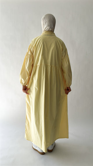 Baumwoll Hemdkleid