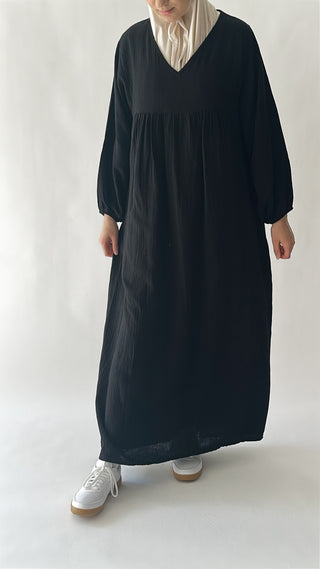 Musselin Kleid Leni